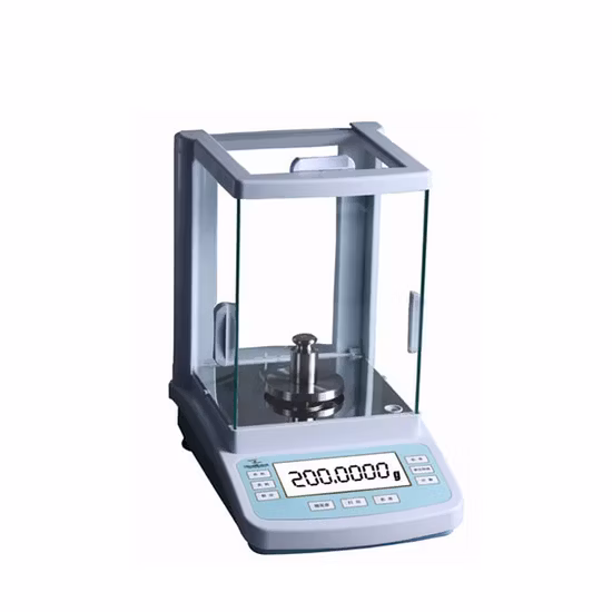 Fa1104N Fa-I Series 0.1mg Balanza de pesaje de laboratorio analítico Calibración interna