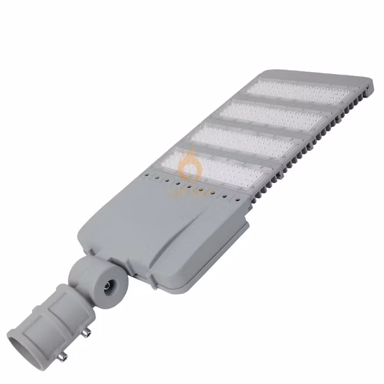 Ángulo asimétrico 180W Alta potencia Modular IP65 Luz de calle principal inteligente Farola LED con fotocélula PLC Sistema de control inteligente Lora
