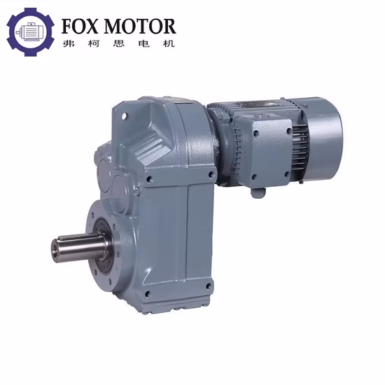 Reductor de velocidad de la serie del motor eléctrico helicoidal F FA FF FAF FAZ del eje paralelo de la vida útil larga