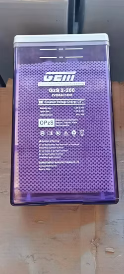 Batería GEM I Serie GzS Baterías húmedas ventiladas de alta calidad OPzS 2V 3000Ah