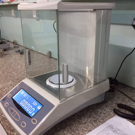 Balanza analítica de balanza de calibración externa de precisión Fa Series 0.1mg para laboratorio